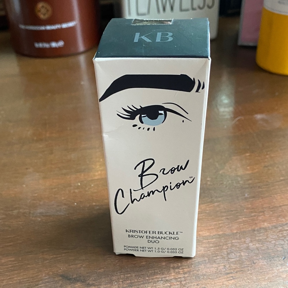 Kristofer Buckle Brow Enhancing Duo NIB Brunette